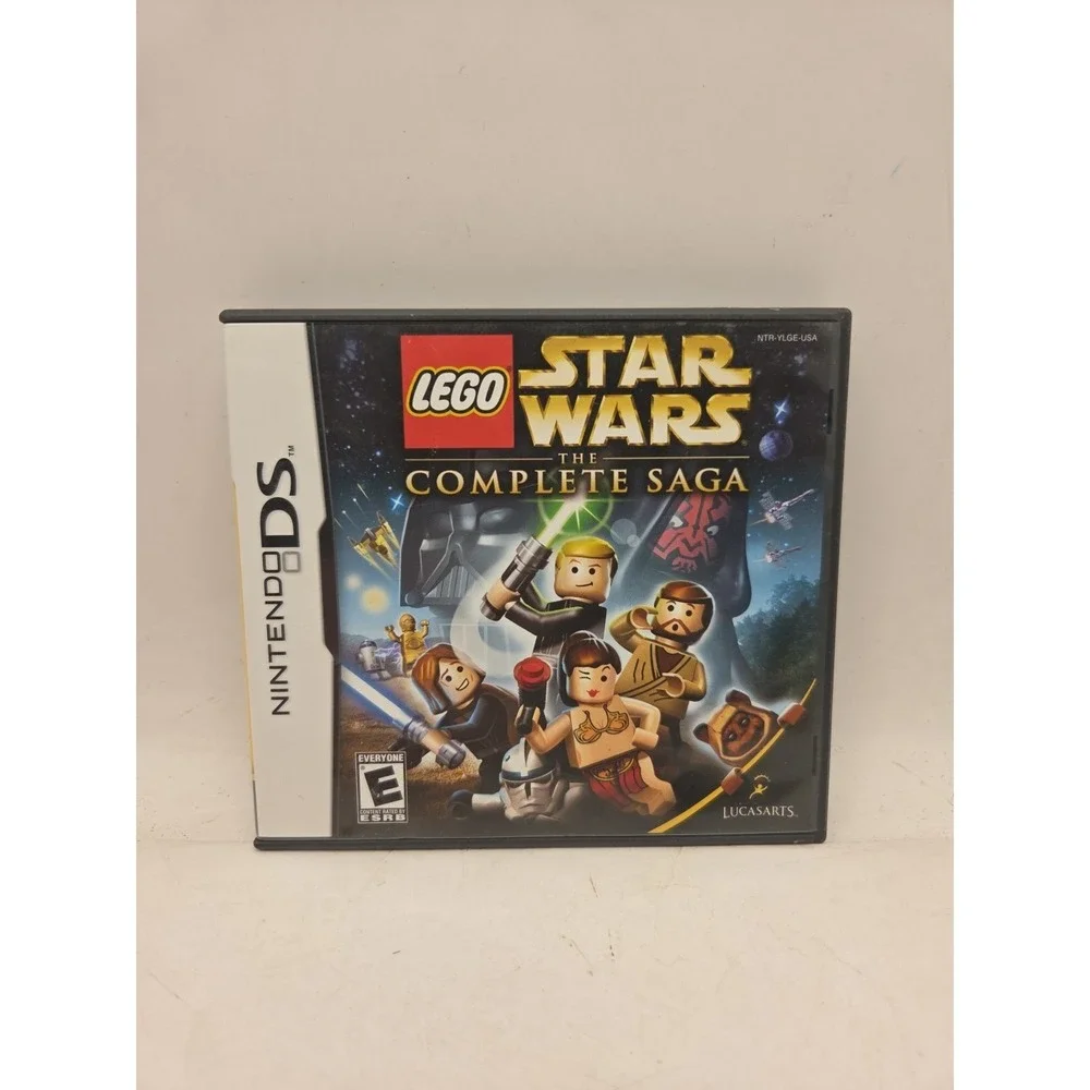 Lego Star Wars: Complete Saga With Manual Nintendo DS - EMPTY CASE ONLY NO GAME
